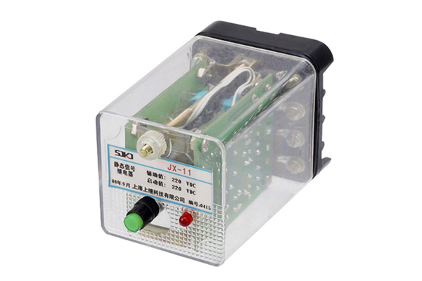 JX-11繼電器的接線圖與開(kāi)孔尺寸